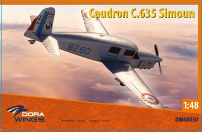 Dora Wings 48030 1:48 Caudron C.635 Simoun Plastic model kit
