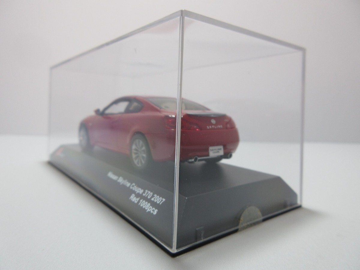 ★MODEL CAR COLLECTION★日産 SKYLINE クーペ1/43 Amazon | 日産ディーラー特注 1/43 SKYLINE COUPE 370GT Silver