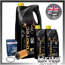 FITS JAGUAR E PACE 2017 ON 2.0 DIESEL ENGINE - GEUNINE BOSCH OIL FILTER + OIL