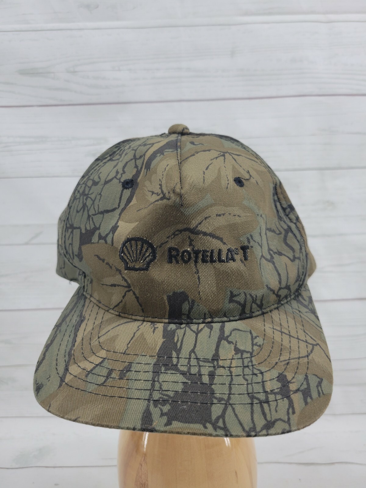 Shell Rotella T Camouflage Adjustable Hat Gem