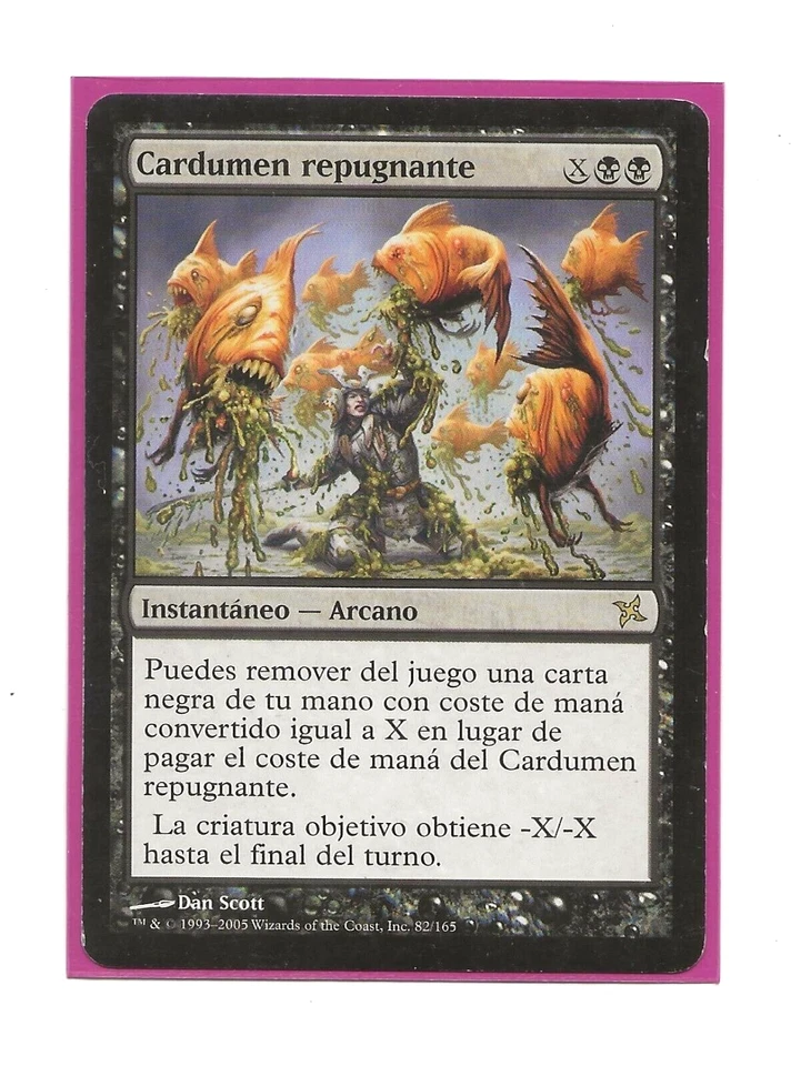 SICKENING SHOAL Magic Spanish Betrayers of Kamigawa EX / LP MTG Cardumen - Imagen 1 de 1