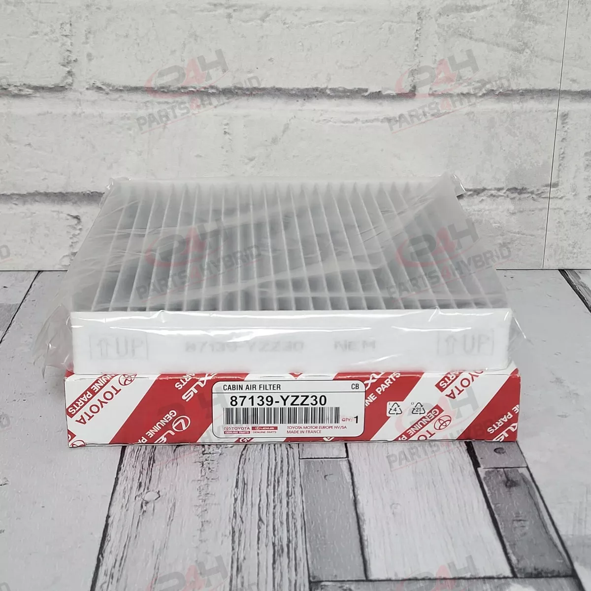 GENUINE TOYOTA YARIS CABIN FILTER ENHANCED POLLEN FILTER SCP90 05-08  87139-YZZ30