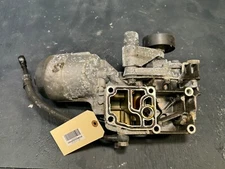 01-06 BMW M54 M56 3.0L 2.5L ENGINE OIL FILTER STAND HOUSING RESERVOIR OEM