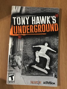 tony hawk's underground