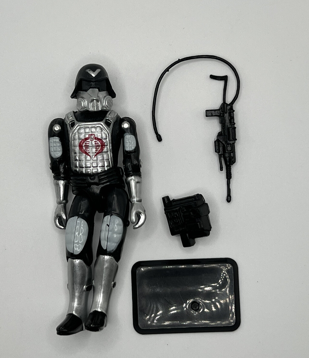 GI Joe Figure Custom Cobra Figure, Terror Gas Mask Laser Trooper