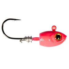 Z-Man Micro Headz Jighead 3/16 oz Pink Glow Fishing Lure 4 Pk MSH316-01