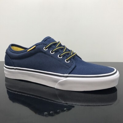 VANS 106 VULCANIZED RIPSTOP DRESS BLUE NAVY YELLOW SNEAKER (UK 7 EUR 40,5)