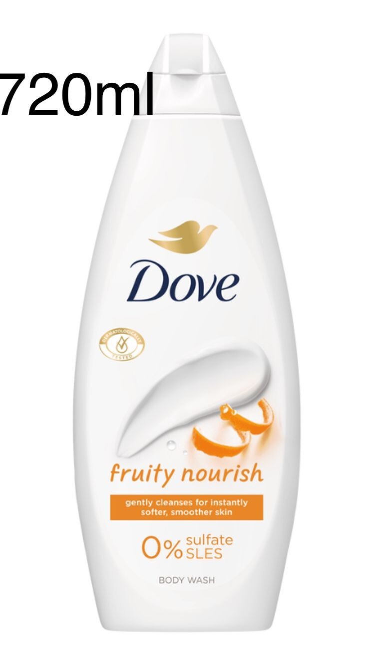Dove Fruity Nourish Shower Gel, 720 ml