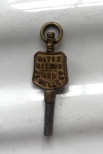 Antique Pocket Watch Key - advertising - E. Moncreiff - south sheilds