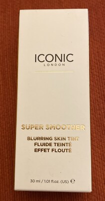 ICONIC LONDON SUPER SMOOTHER BLURRING SKIN TINT GOLDEN TAN 30ML Neu