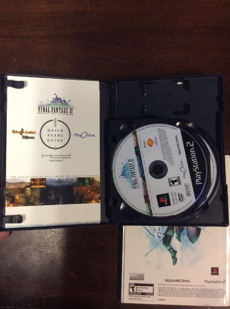 FINAL FANTASY XI PLAY ONLINE NOT FOR RESALE VERSION FINAL FANTASY XI PLAY ONLINE NOT FOR RESALE VERSION
