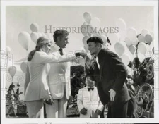1979 Press Photo Ricardo Montalban and Co-Stars on "Fantasy Island Special"
