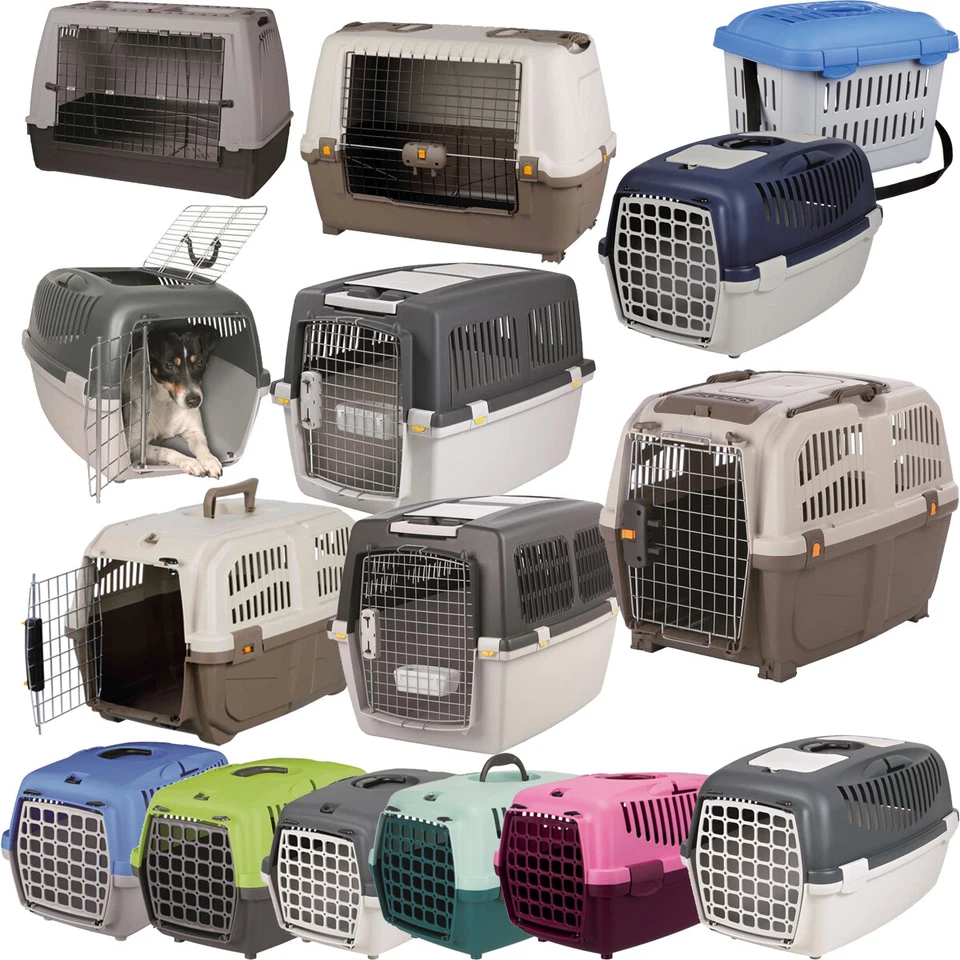 TRIXIE Friends on Tour Transportbox Hundenbox Katzenbox Kunststoff Box