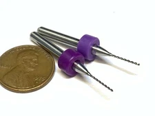 2 Pieces .65mm Micro Drill Bits 3D Printer Nozzle Cleaning PCB kit Extruder