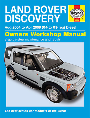 Reparaturhandbuch / -anleitung Land Rover Discovery 3 2004, 05, 06, 07, 08 & 09 