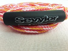 Water Skiing Ski Tow Sports Red Yellow Rope Foam Rubberlike Grip 75' 