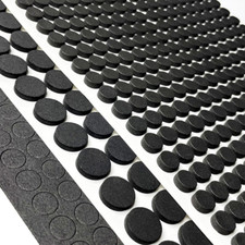 Rubber Feet Self Adhesive Rubber Silicone Round Furniture Pad Thick 1.5mm - 5mm