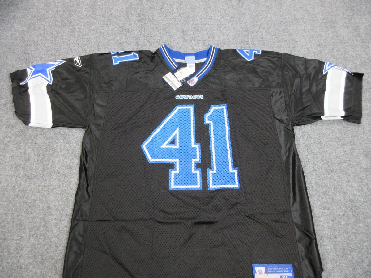 VINTAGE Terence Newman Dallas Cowboys Jersey Mens XL Black NFL