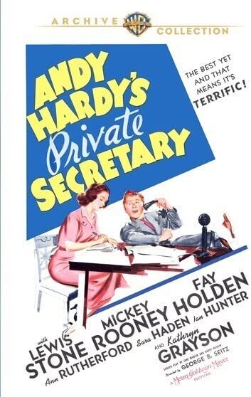 Andy Hardy's Private Secretary (DVD) Kathryn Grayson Lewis Stone Mickey Rooney