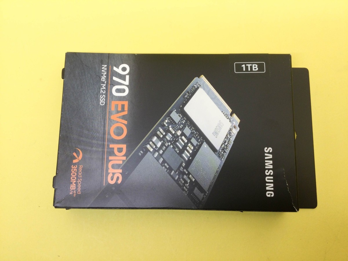 Samsung 970 EVO Plus 1TB M.2 PCIe NVMe Internal SSD MZ-V7S1T0B/AM