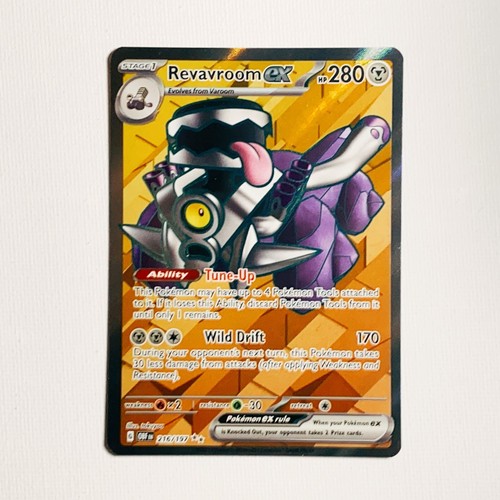 revavroom ex pokemon card value Amazon.com: Pokemon - Revavroom ex 081/064 - Fábula Encubierta - Arte  completo ultra raro main image 0
