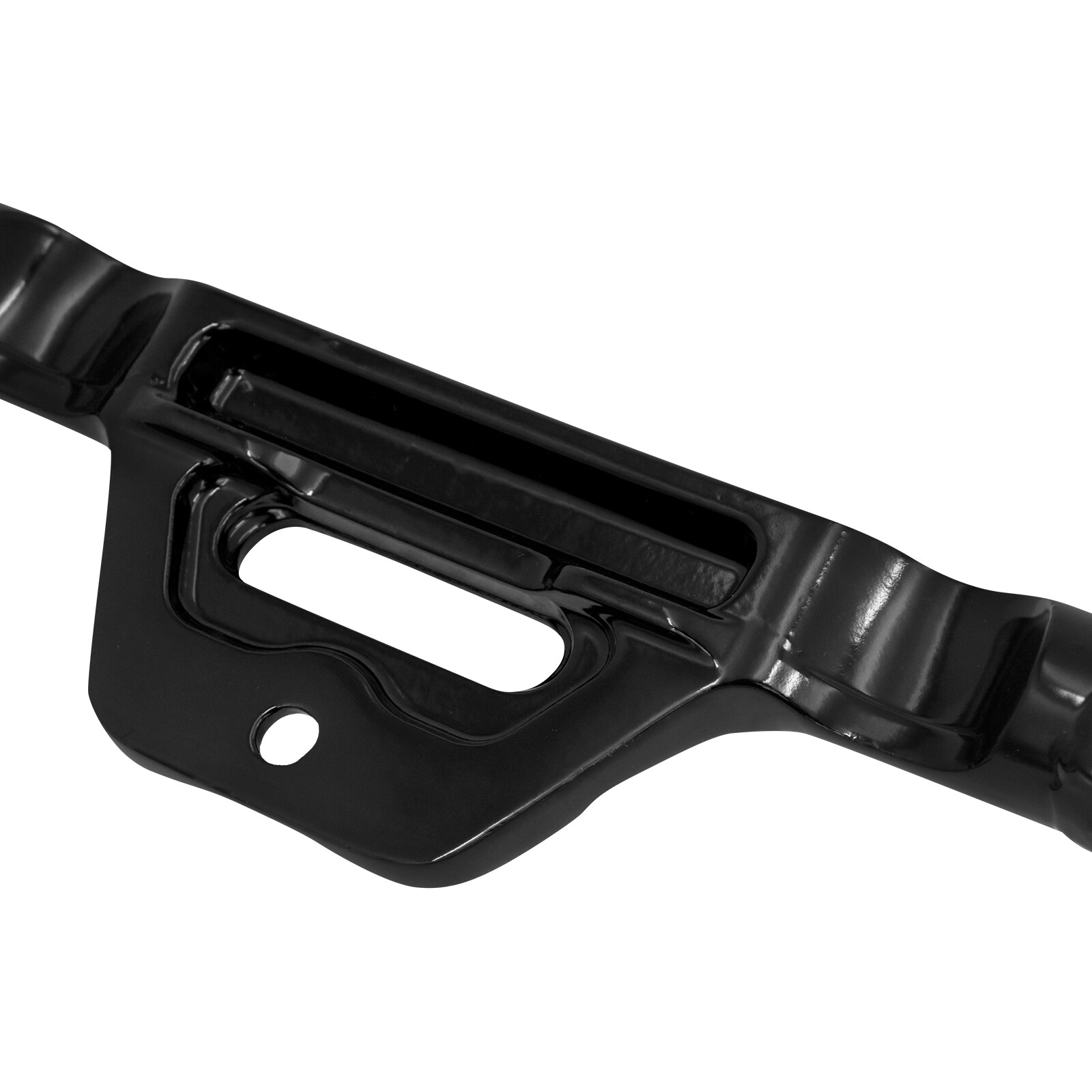 Black Mustache Engine Highway Guard Bar Fit For Harley Softail Fat Boy 2018-2024