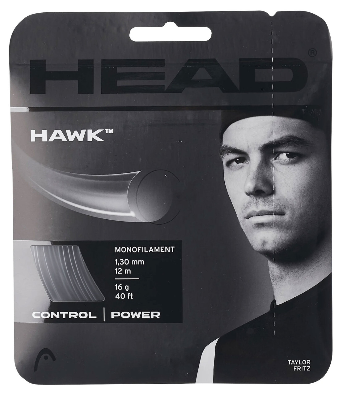 Head Hawk 16 1.30mm Tennis Strings Set