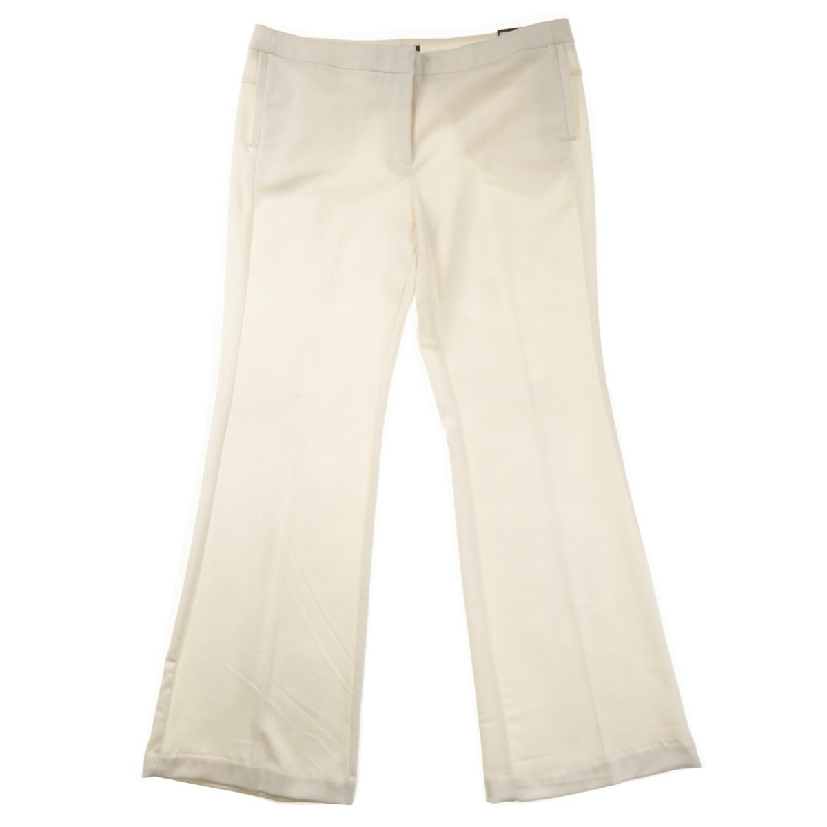 Worthington Modern Fit White Bootcut Dress Pants Womens 16 | eBay