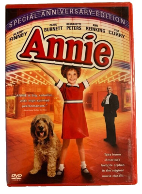 Annie DVD 2004 Special Anniversary Edition Carol Burnett Tim Curry NEW SEALED