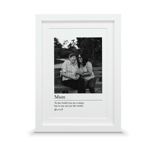 Photo gift for mum | Personalised Christmas present for mum | Definition print - Picture 9 of 34