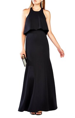NEW BCBG MAXAZRIA LOUELLA Elegant Evening BLACK Gown SZ 0-4 $398 | eBay NEW BCBG MAXAZRIA LOUELLA Elegant Evening BLACK Gown SZ 0-4 $398 | eBay