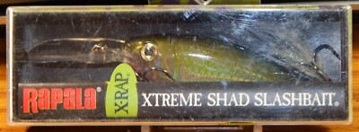 RAPALA XRDSS-8 X-RAP DEEP DIVING SLASHBAIT LURE ALBINO SHINER COLOR NIP LQQK