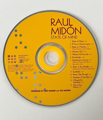 Raul Midon   State Of Mind (7243 5 71330 2 9) CD (DISC ONLY)