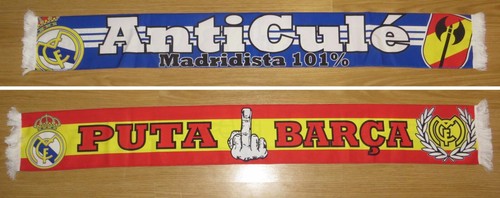 Écharpe Real Madrid Ultras Sur - Années 90 - Vintage