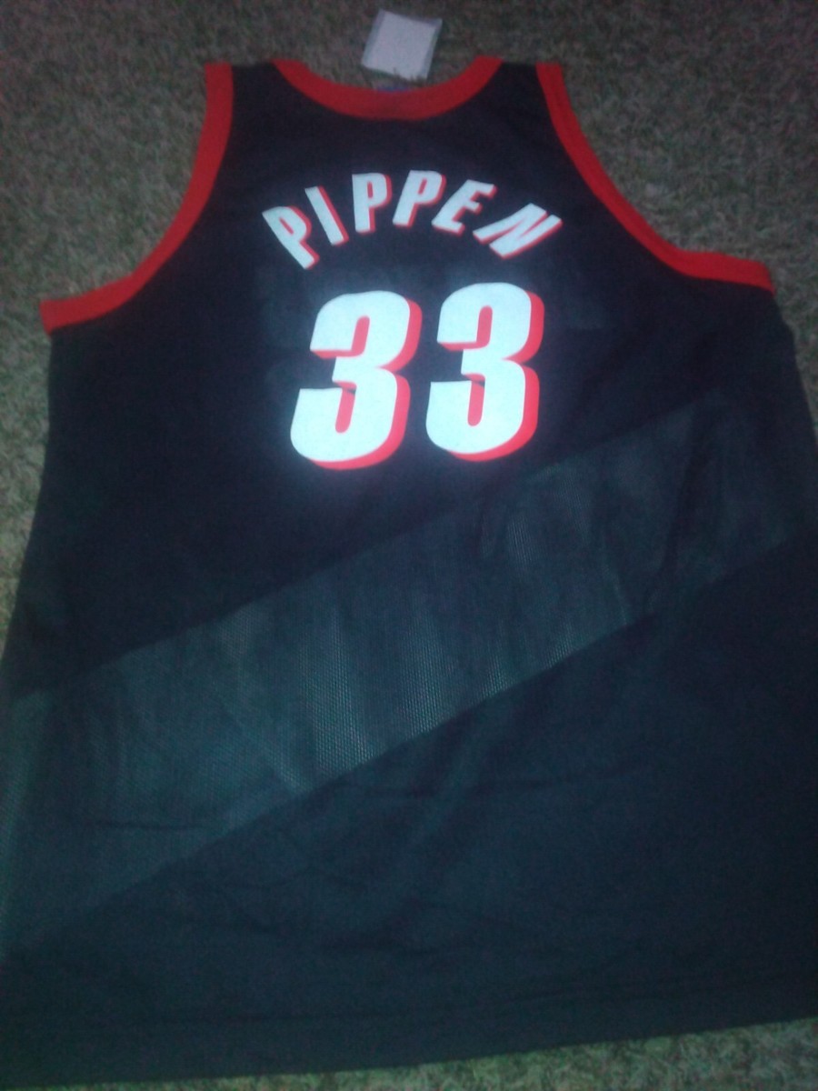 New Vintage Champion Scottie Pippen #33 Portland Trail Blazers NBA