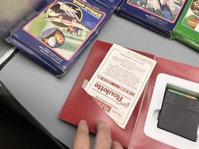 Mattel Intellivision II Includes Lot of  33 CIB Games Untested Console As Is