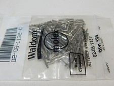 MOLEX 02-06-1132 CRIMP CONNECTOR 24-30AWG FEMALE STRAIGHT - LOT OF 100 CONTACTS
