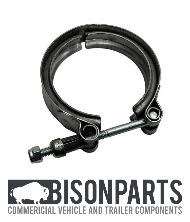 FITS DAF LF45 (2001 - 2013) EXHAUST CLAMP Ø82mm 1400876 1701995  