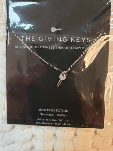 NEW The Giving Keys Mini Key Necklace 