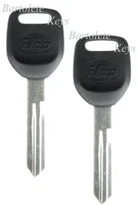 2 Car Key Blank For 2000 2001 2002 2003 2004 Subaru Baja Forester Legacy Outback
