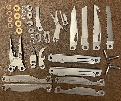 NEW parts Retired Leatherman Charge+ TTI Titanium: One Part for Mod or Repair