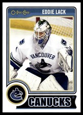 2014-15 O-Pee-Chee #178 Eddie Lack Vancouver Canucks Hockey Card