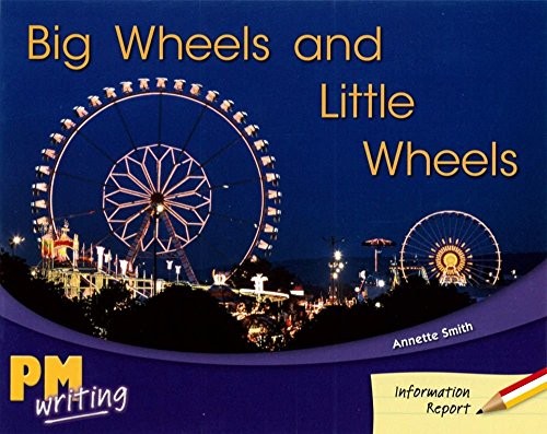 Big Wheels and Little Wheels PM Writing 1 RedYellow by Annette Smith PAPERBACK - Image 2
