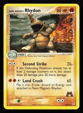 Team Magma's Rhydon 22/95 Rare Team Magma vs Aqua Pokémon Card on eBay