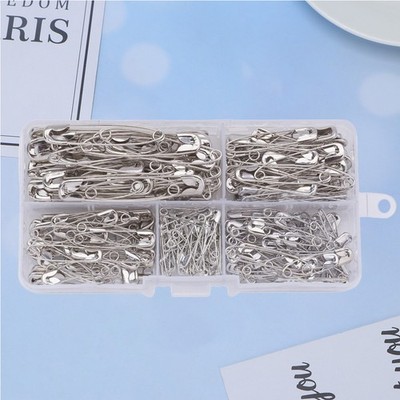220 Pcs Sicherheitsnadel Brosche Mini-schnallenstift Wäscheklammern