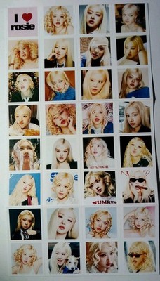 Blackpink Rose 32 Mini Sticker Neu I Love Rosie