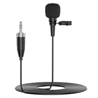 Professional Unidirectional Super Cardioid Lavalier Lapel Microphone - Compat...