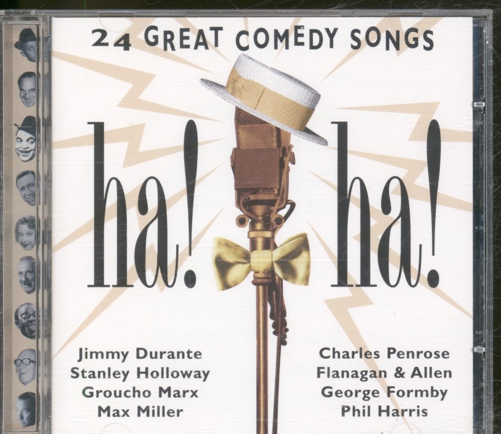 Various Artists Ha! Ha! 24 Great Comedy Songs CD UK Prism Leisure 1998 PLATCD443