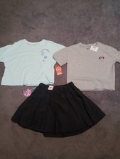 NWT Girls bundle set of 3 tshirts  bottoms