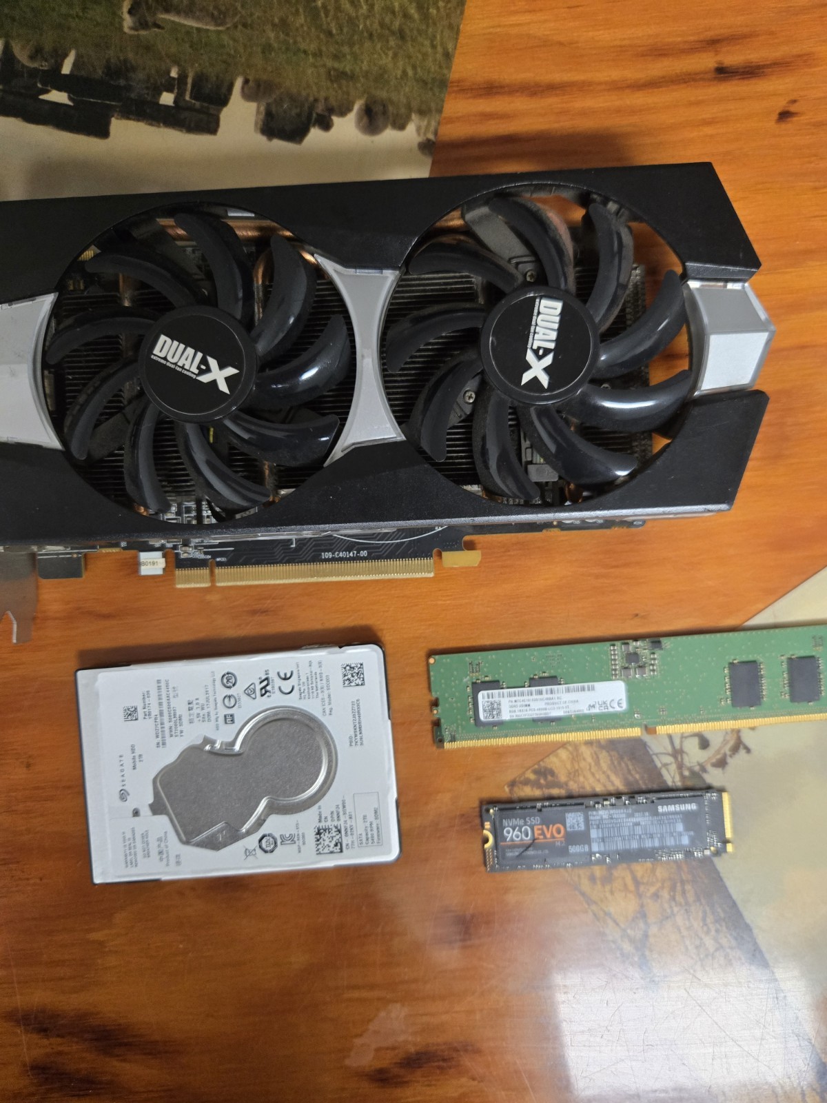 Ddr5 Ram, Gpu, Hdd And Ssd Combo
